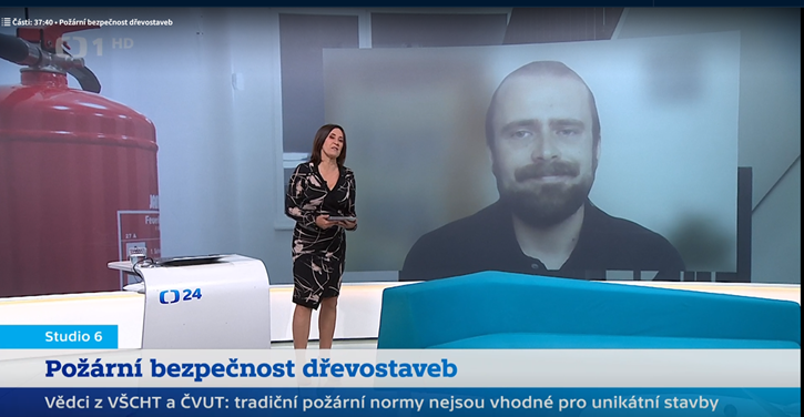Vojta Šálek ve Studiu 6 České televize