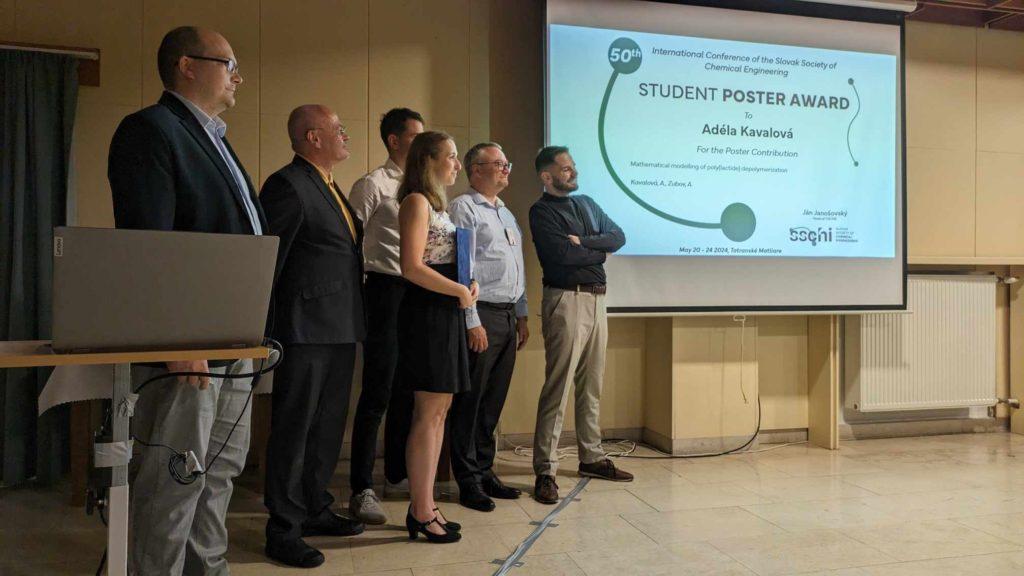 Studentka Adéla Kavalová