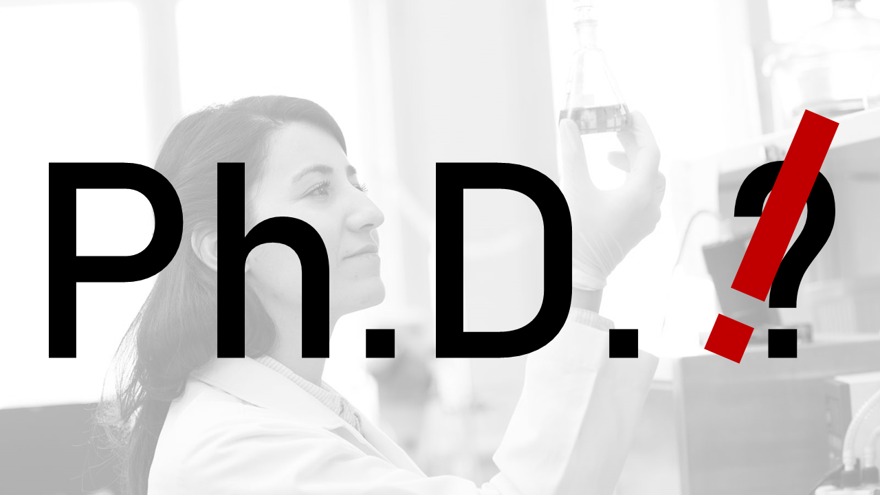 Přemýšlíte o Ph.D. studiu?