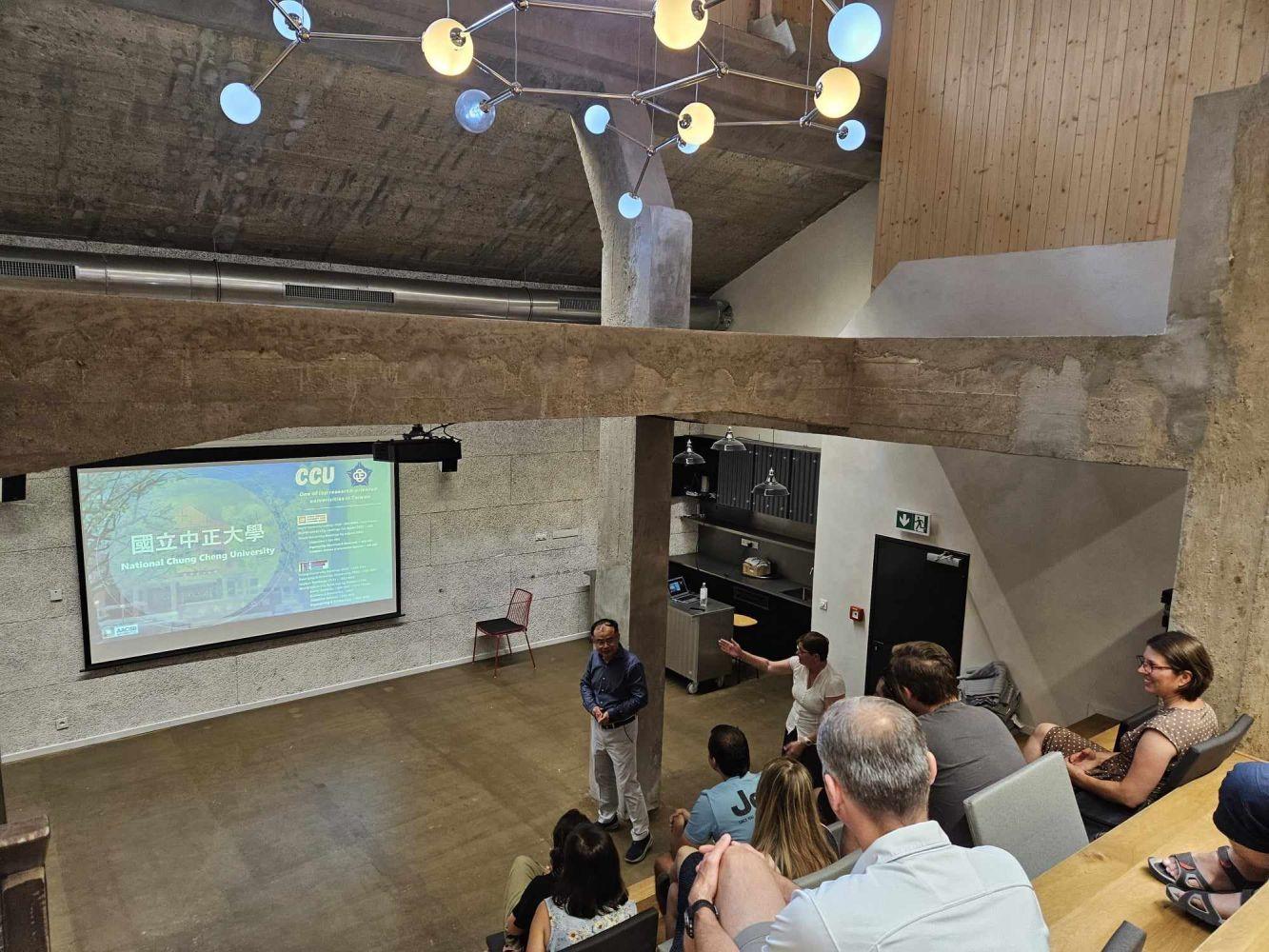 Prof. Chien-Yen Chen from National Chung Cheng University