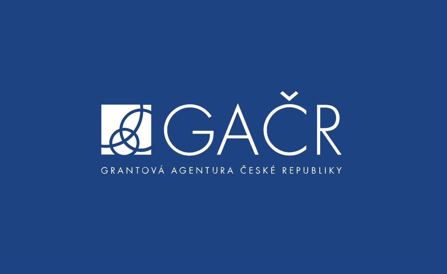 Two GAČR standard projects have been awarded to our department