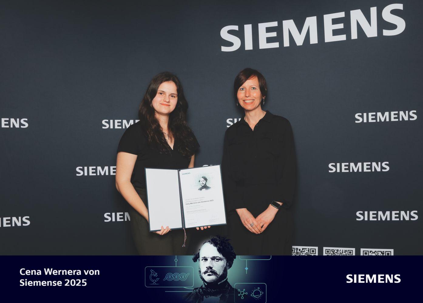 Success of Our Student in the Werner von Siemens Awards