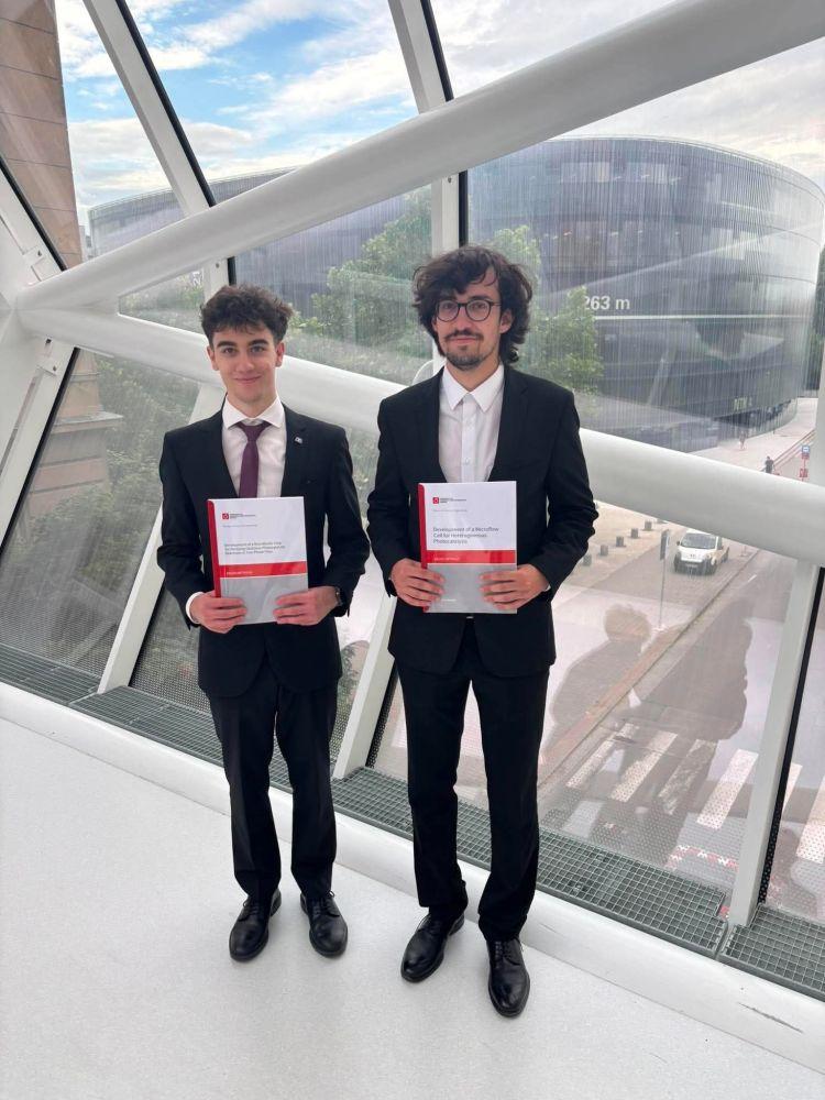 Congratulations to Adam and Matouš! 