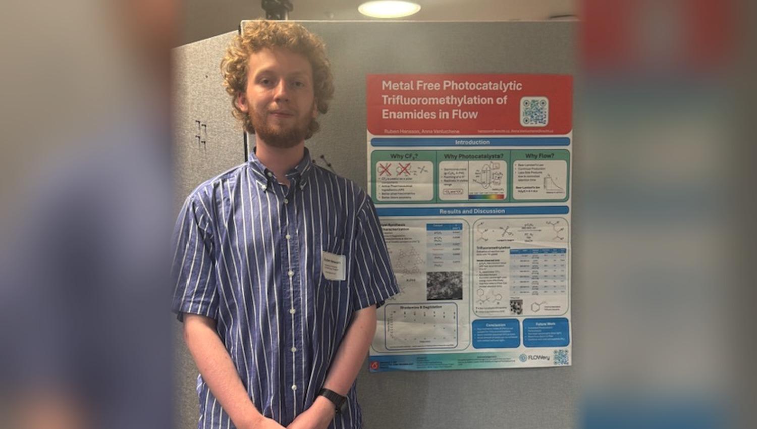 Ruben at the Catalysis Summer School in Liverpool