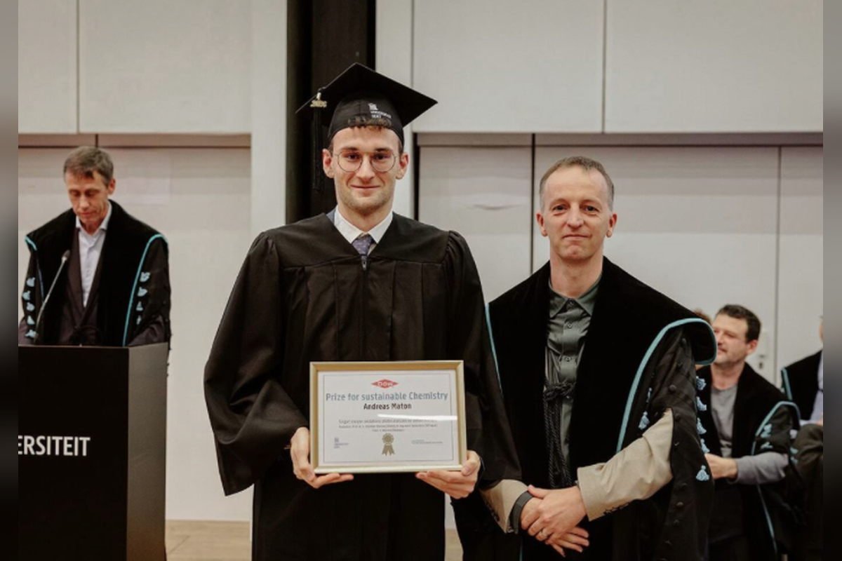 Dow prize for Andreas 