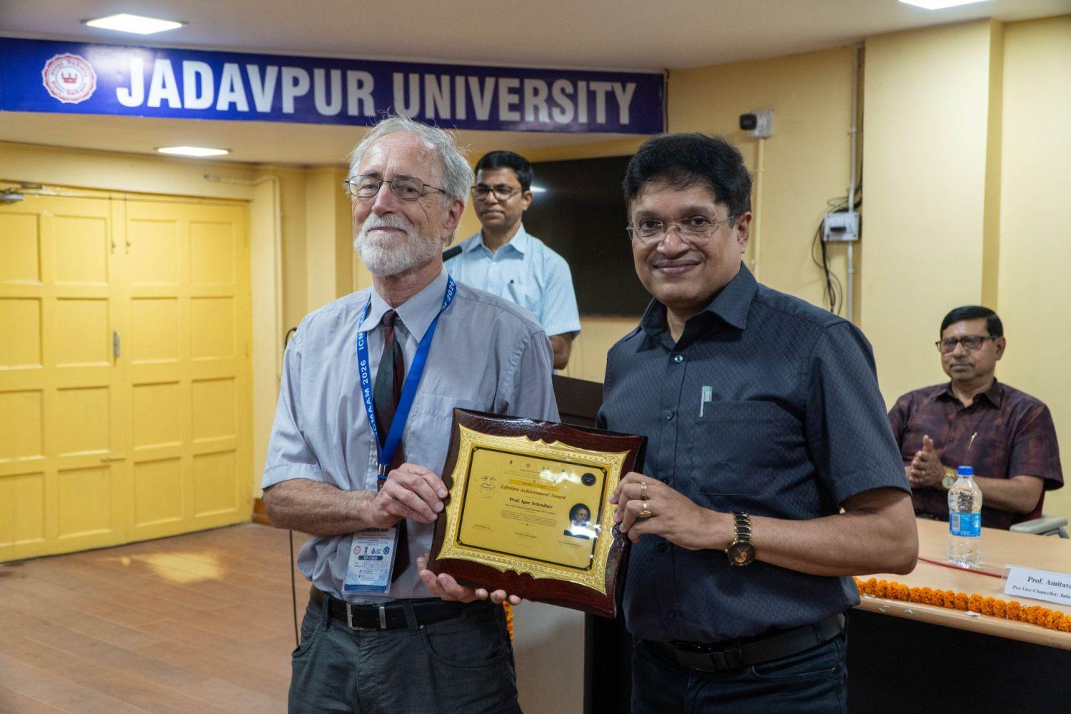 Profesor Igor Schreiber získal Lifetime Achievement Award